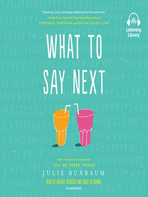 cover image of What to Say Next